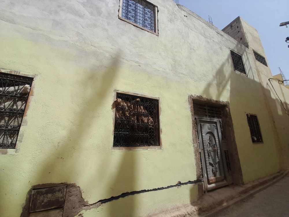 Facade of Riad Kasbat Chems in Fes Jdid